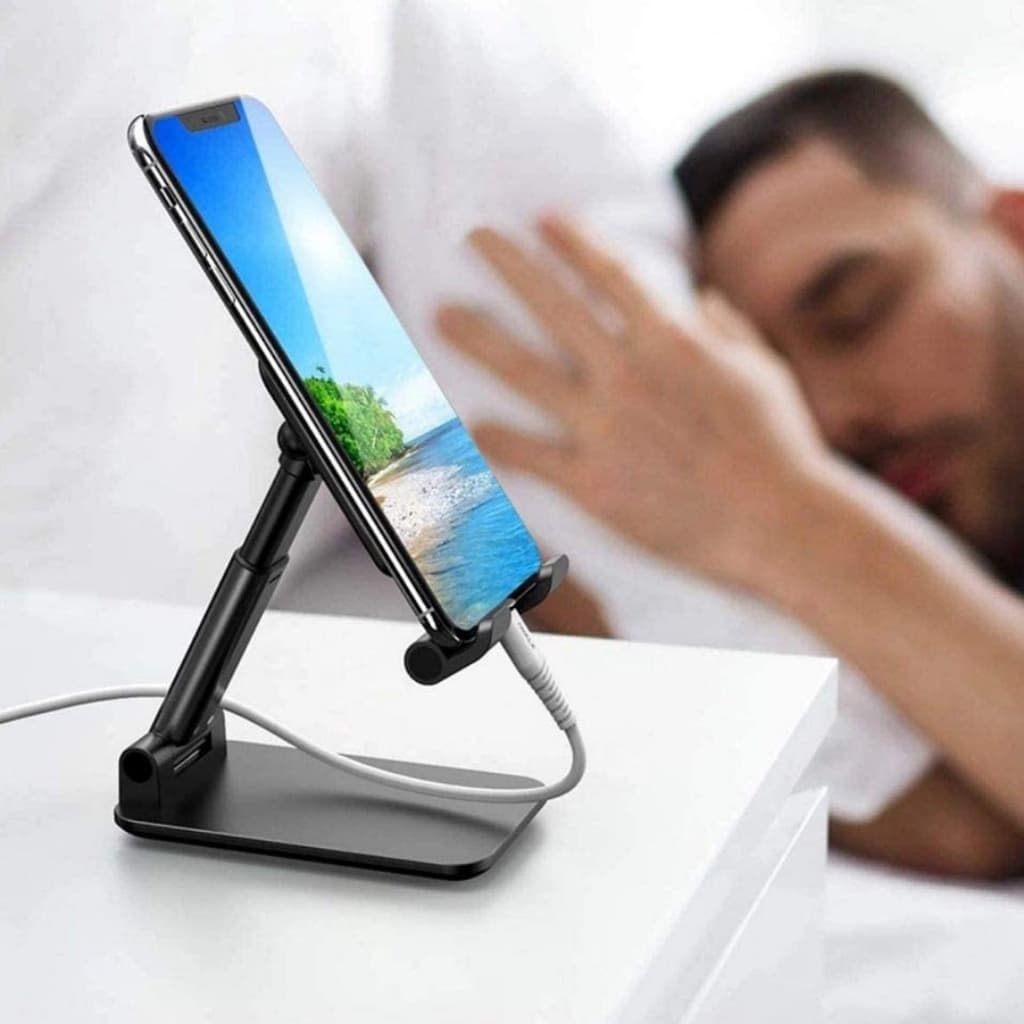 Suporte De Mesa Para Celular Ajustável Ergonômico Articulado Tablet Smartphone Várias Cores