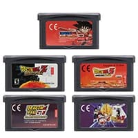 Cartucho De Jogo GBA Vídeo Game Console De 32 Bits Cartão Dragon Ball Series Advanced Adventure Supersonic Warriors Buu's Fury Para