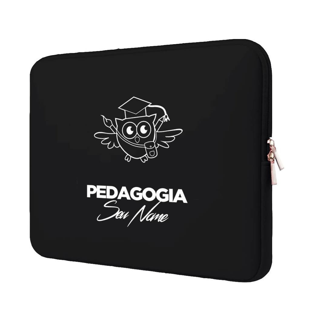 Capa Case Pasta Maleta Notebook Macbook Personalizada Neoprene 15.6/14.1/13.3/12.1/11.6/17.3/10.1 Pedagogia 1