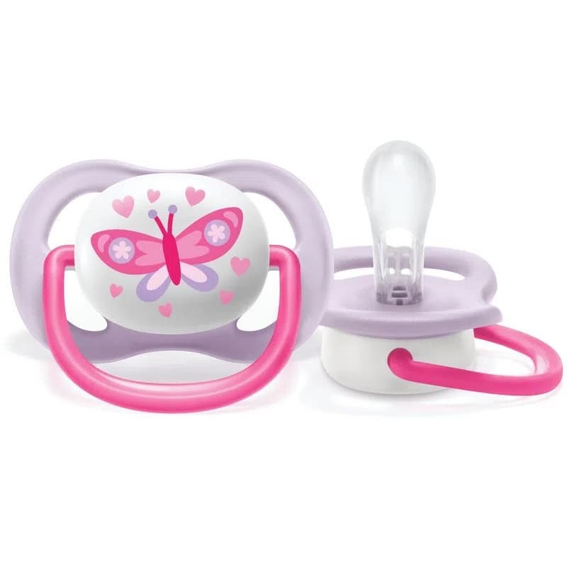 Chupeta Ultra Air Menina Borboleta 0-6 Meses - Avent