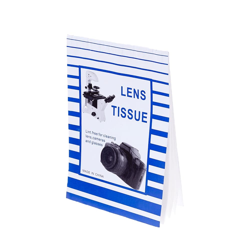 Lenço de Papel para Limpeza de Lentes Fotográficas e Óticas em Geral  Sou Foto KLC-002