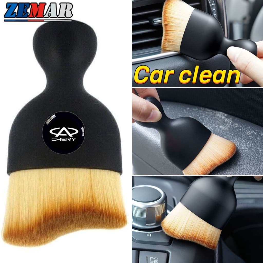 1Pc Acessórios Para Carros Chery Limpeza Interior Do Carro Escova Macia Painel De Da Saída De Ar Gap Remoção De Poeira De Detalhes Ferramenta De Manutenção Automática Tiggo 4 8 7 Pro 5x Omoda 5 TJ -