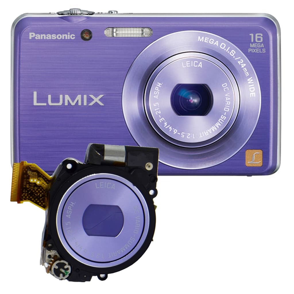 BLOCO ÓTICO / LENTE CÂMERA LUMIX PANASONIC FH8 DMC-FH8 DMC-FH8V | ORIGINAL