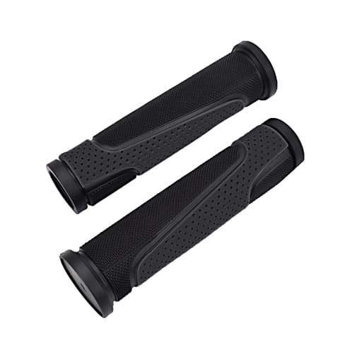 Manopla De Bicicleta Gta - Borracha, 125mm, Preto