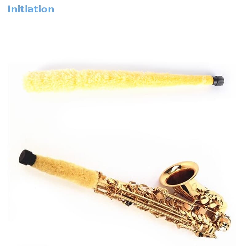 Iniciação Escova De Limpeza Suave Almofada Para Acessórios De Saxofone Alto Sax