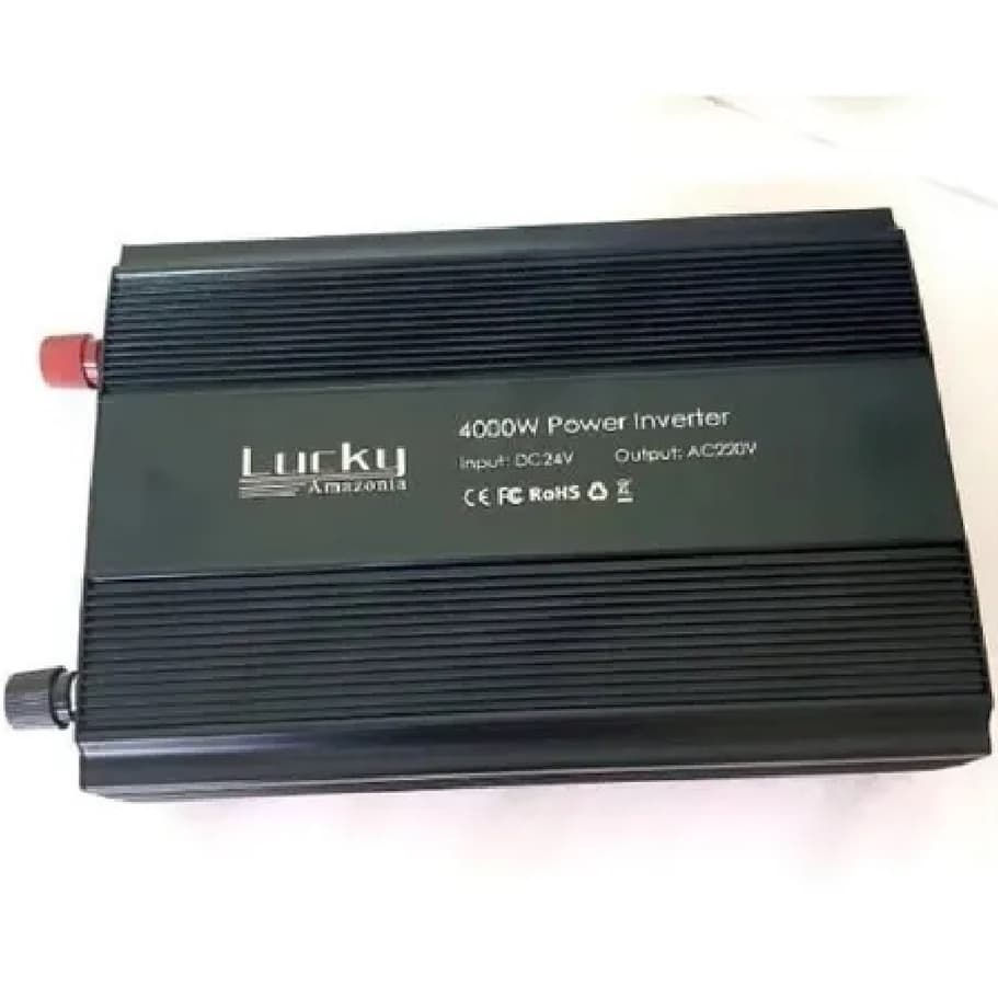 Inversor 4000w 12v 60hz 220v Lucky Amazonia Liga Geladeira Conversor de Energia Oferta