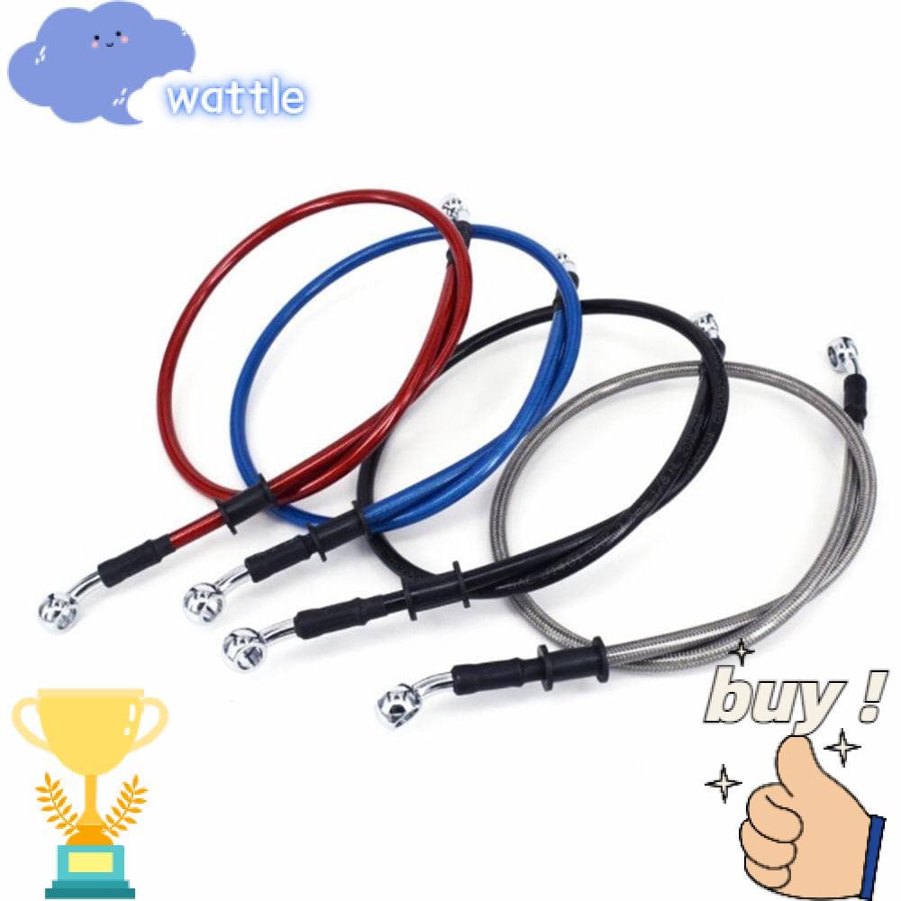 Tubo Hidráulico De Embreagem WATTLE Fit ATV Trançado De Radiador De Aço Inoxidável Giratório Reforçado