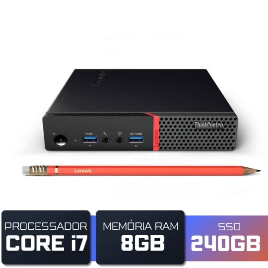 Mini PC Lenovo ThinkCentre M910q i7-6700T 8GB DDR4 SSD 240GB