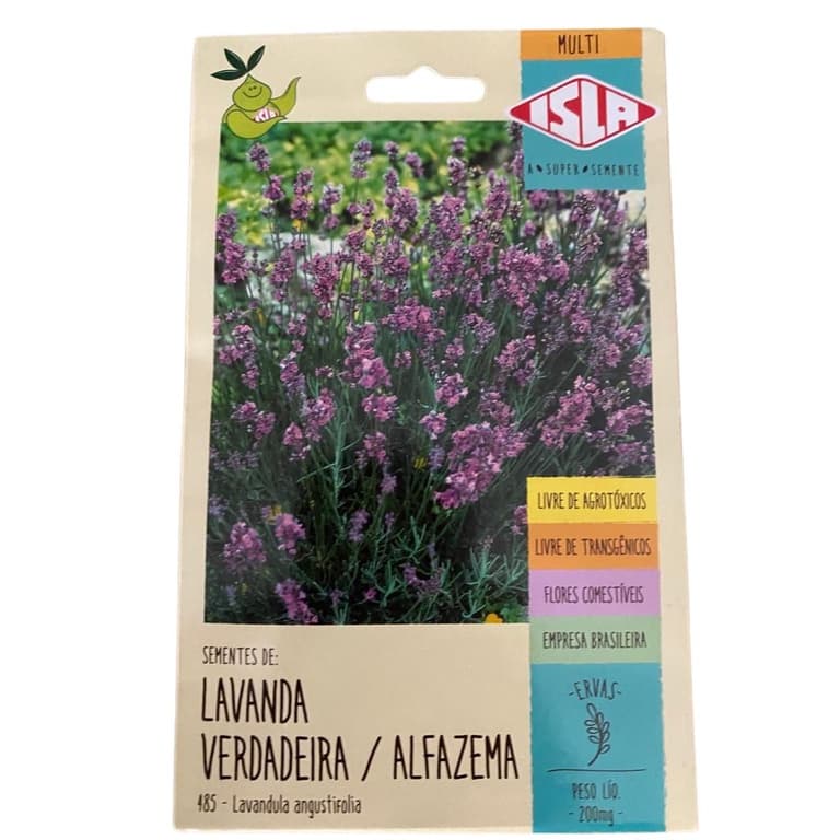 Sementes de lavanda isla verdadeira alfazema flores jardins vasos horta