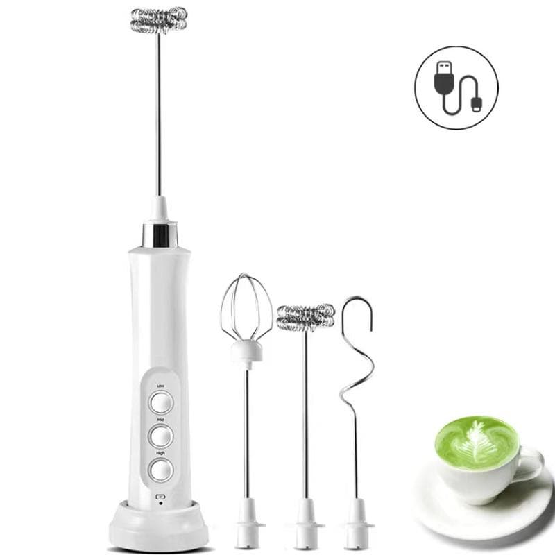 Liquidificador elétrico /USB Carregamento / Batedor elétrico portátil / Batedor de leite de café