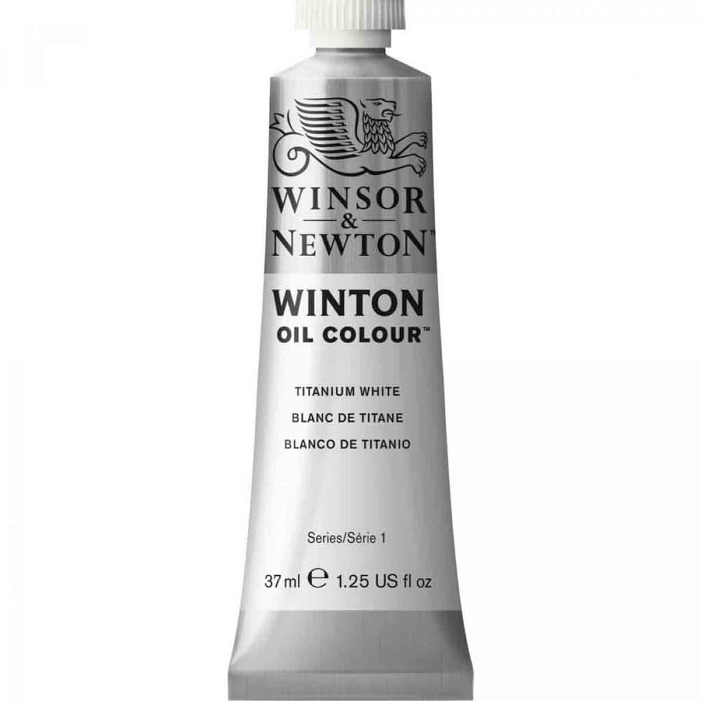 Tinta Oleo Winton Winsor & Newton 644 Titanium White 37ml