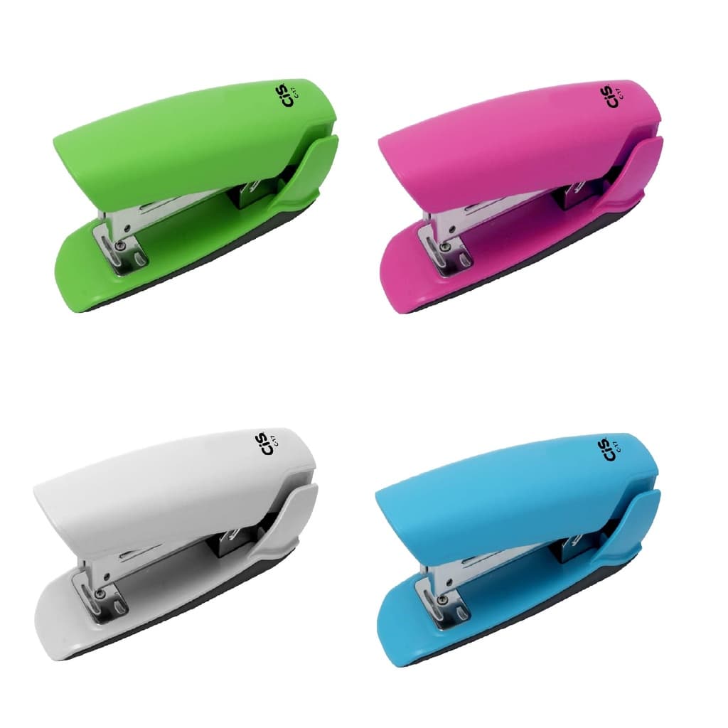 Grampeador P/ 20 Folhas 26/6 Cis C17 - Colorido - Escritório