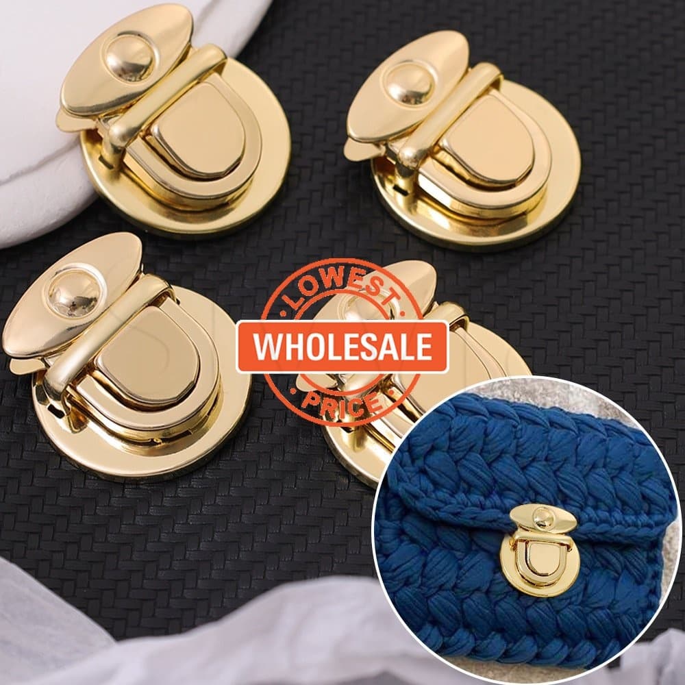 [Venda A Quente] Metal Destacável Para Bolsa De Ombro Totes Acessórios Fivela Mão Fecho De Multiuso De Bricolagem