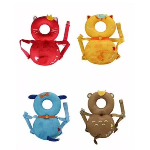 Almofada Animais Mochila Protetor Cabeca Bebe Importada