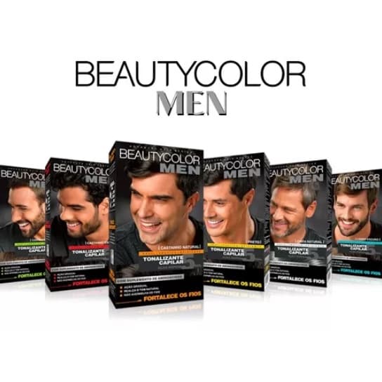 Beautycolor Tonalizante Gel Sem Amonia Men - Escolha sua Cor