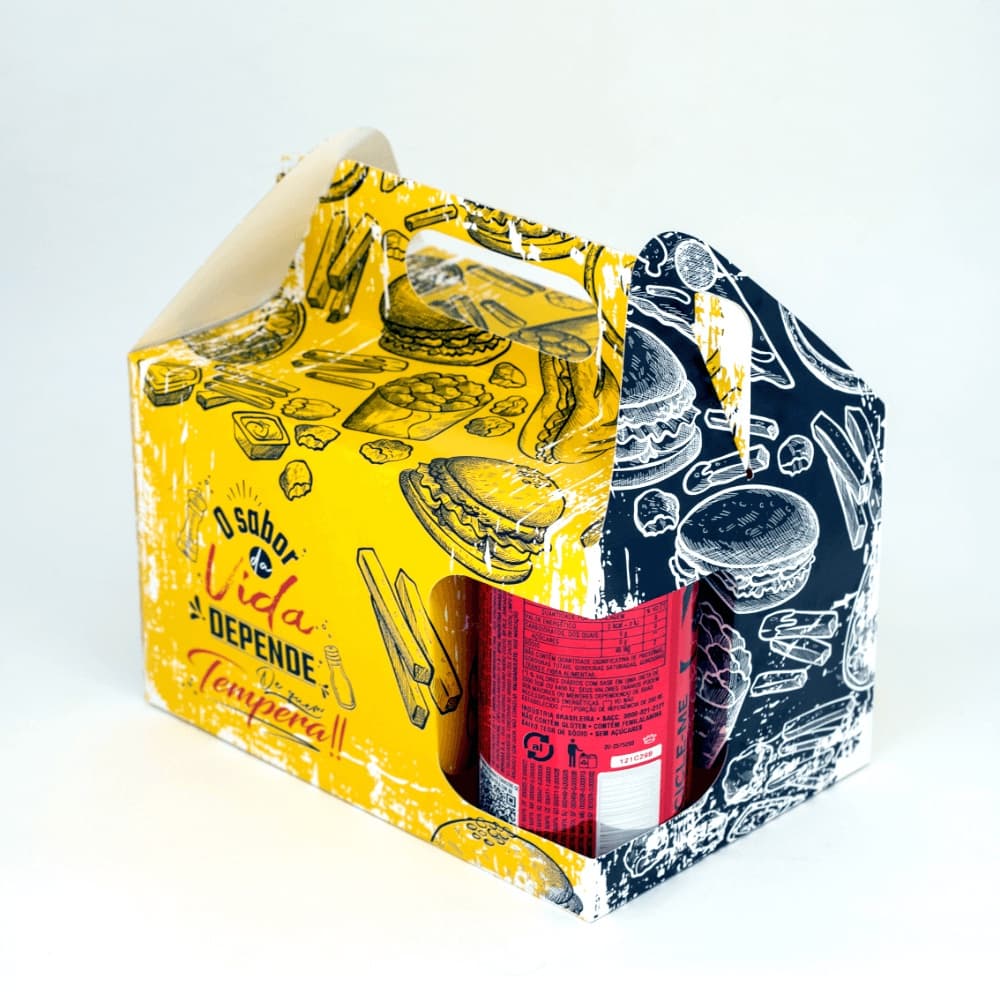 MALETA DELIVERY KIT PARA COMBO E LANCHES – VÁRIAS CORES 50 Unidades