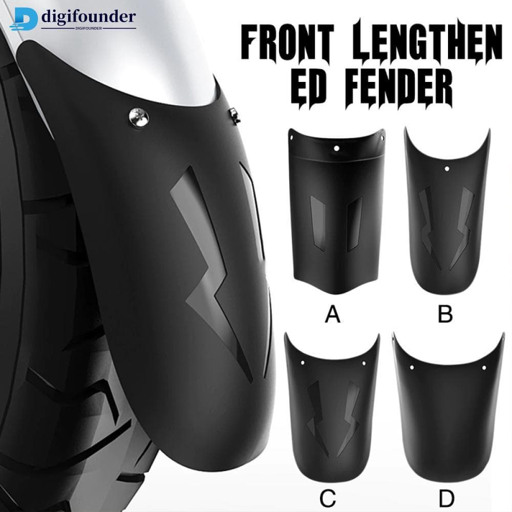Fender DIGIFOUNDER Extensor Universal De Motocicleta De Pára-Lamas Dianteiro Traseiro E 4 Tamanhos DGA1