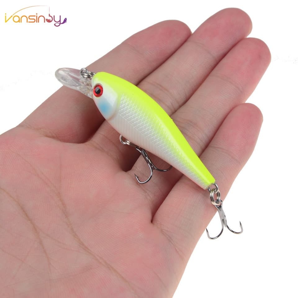 Iscas De Pesca 6,5cm/4,8g De Isca Flutuante De Minhoca Para Trutas Robalas Salmão Água Salgada Doce