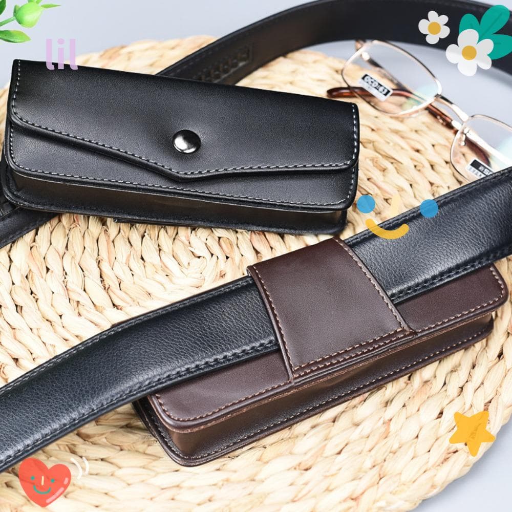 Estojo De Óculos LIL Portátil Generoso Transporte Para Cinto