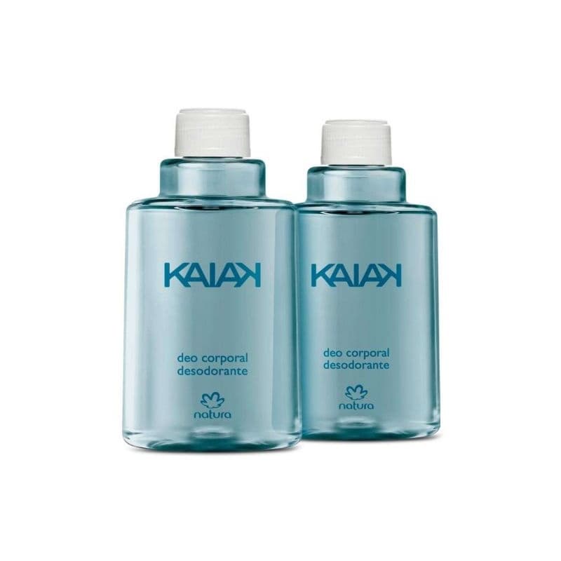 Kit 2 Refil Desodorante Corporal Kaiak Masculino - 100 ml