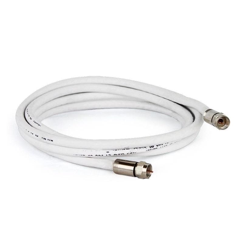 Cabo Coaxial RG06 67% Para Antenas TV Canal Sinal Aberto Vários Tamanhos Alta Qualidade - INTERNEED