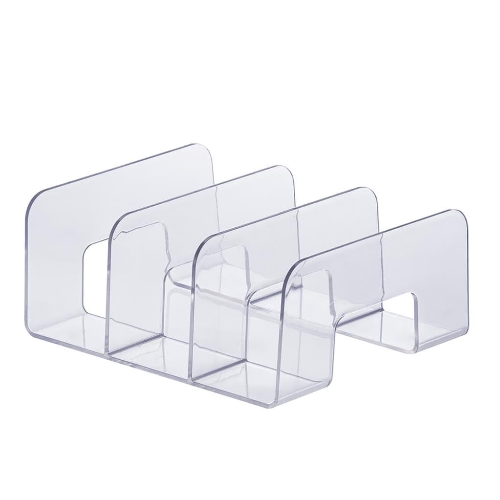 Organizador Acrilico Escritorio Estante Sala Multiuso Livros Transparente Bolsa Carteira Paramount