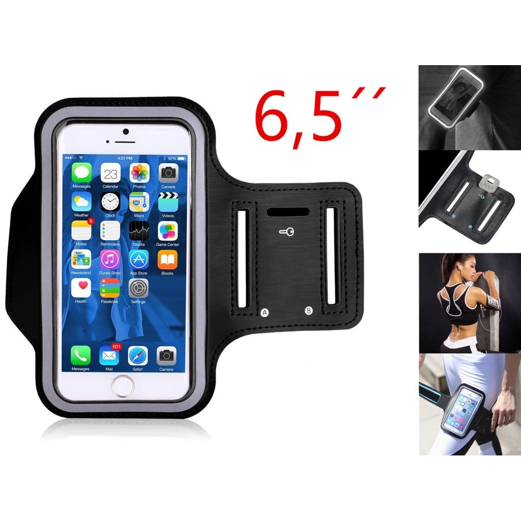Armband Braçadeira Capa Porta Celular Chave Fone Corrida Fit 6,5