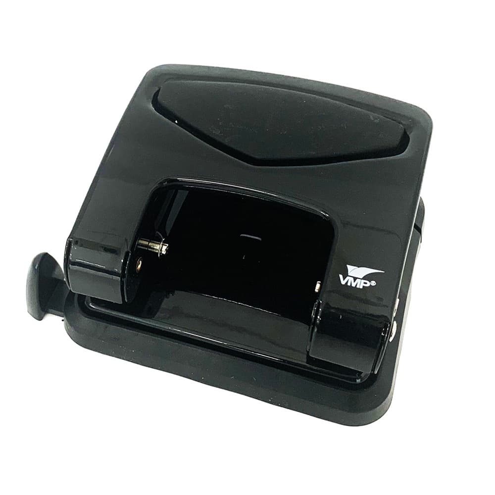 Perfurador Furador De Papel Até 35 Folhas Aço - 2 Furo