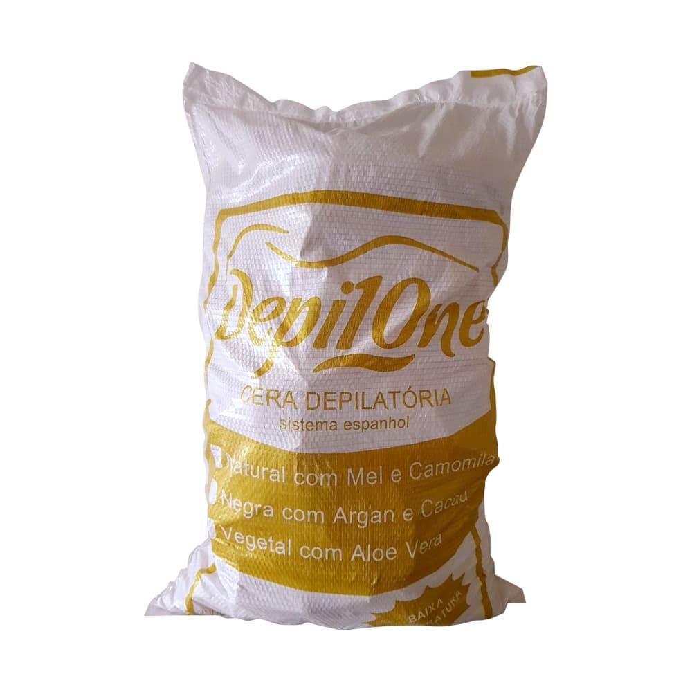 5kg - Cera Depilatória Quente Mel Depil One