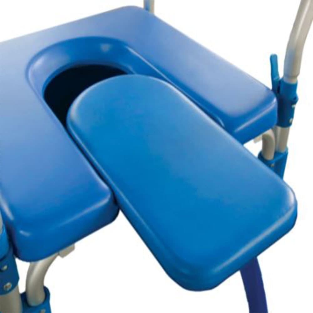 Assento Almofadado Estofado Para Cadeira Banho D60 Dellamed