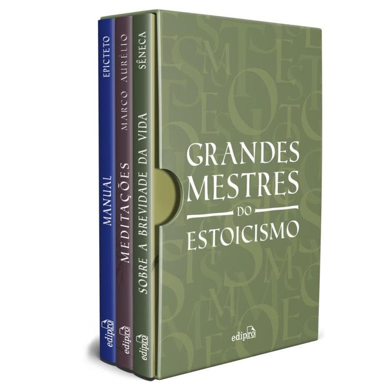 Livro - Box Grandes Mestres Do Estoicismo