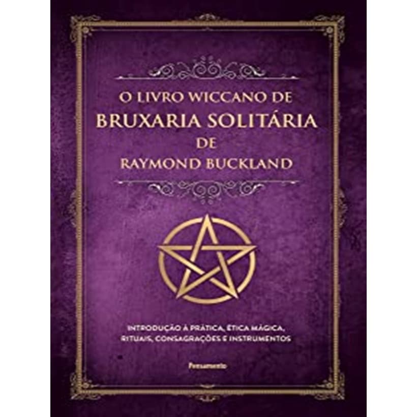 Livro - Livro Wiccano De Bruxaria Solitaria De Raymond Buckland, O