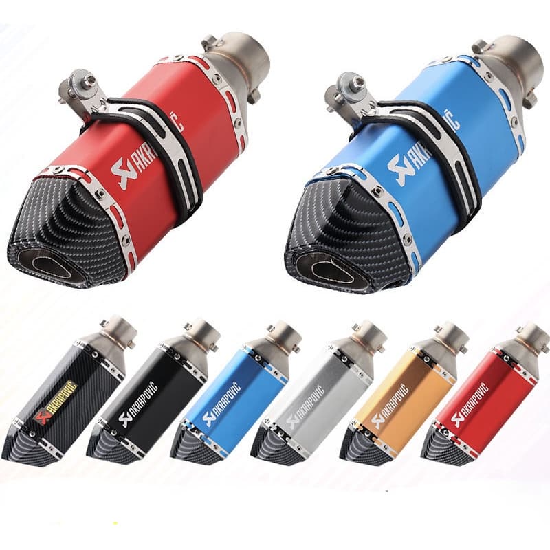 Silenciador De Tubo De Escape De Motocicleta Com Entrada Universal De 51 Mm , Ponta Deslizante , Traseiro DB Killer