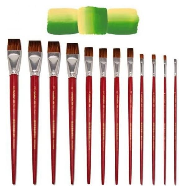 Pincel Artístico Chato Ref.: 484 Orelha de Boi Condor