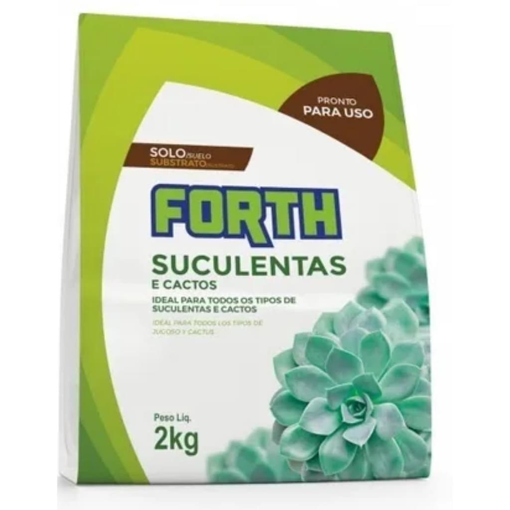 FORTH SUBSTRATO CACTOS E SUCULENTAS SACO  2 KG