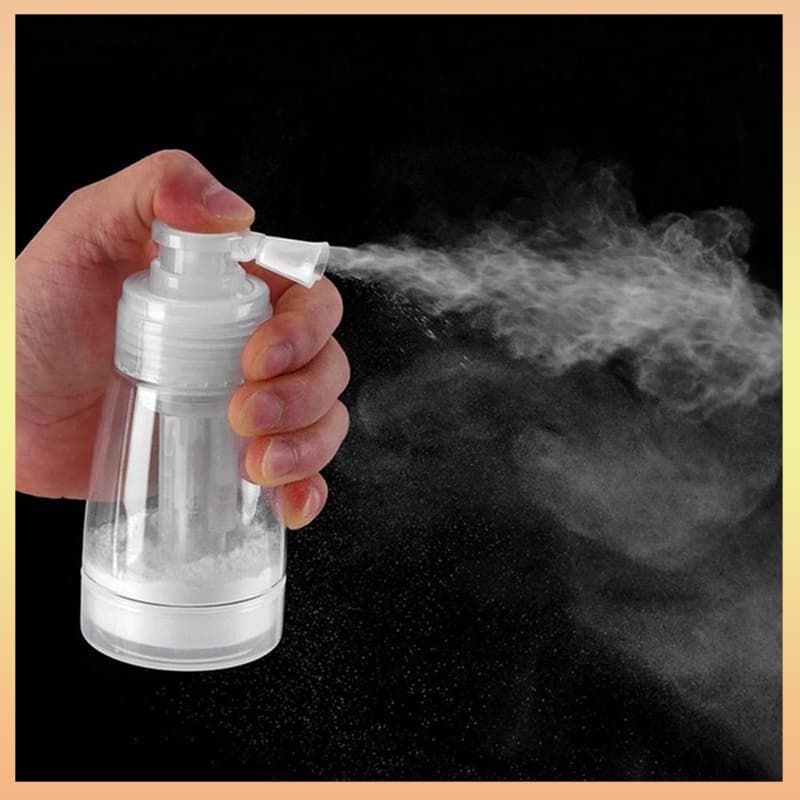 180ML/35ML Lata De Pó De Plástico Em Destaque Sequências De Talco Para Bebês Decorativo Bolos