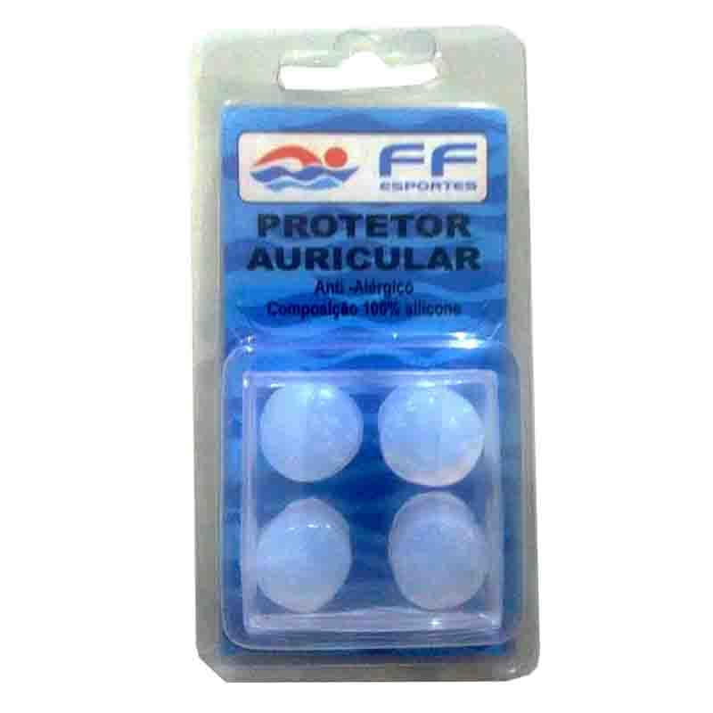 Tampão De Ouvido Ou Protetor Auricular 100% Silicone CORES:INCOLOR