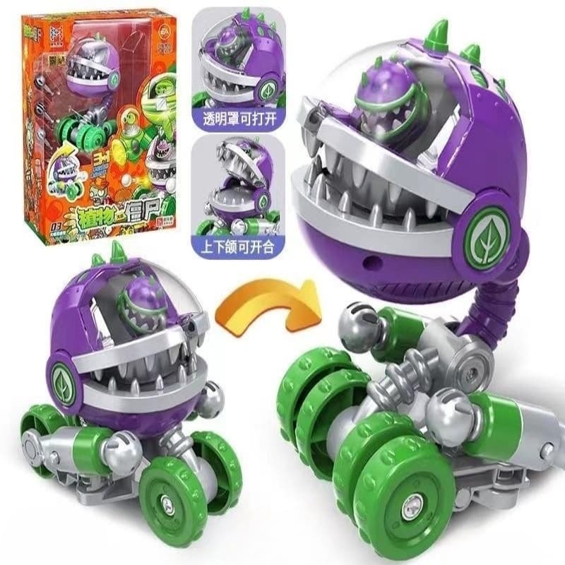 Plantas vs . Zumbis Brinquedos Transformador Robô Aniversário & Festa De Natal (Bolsa)