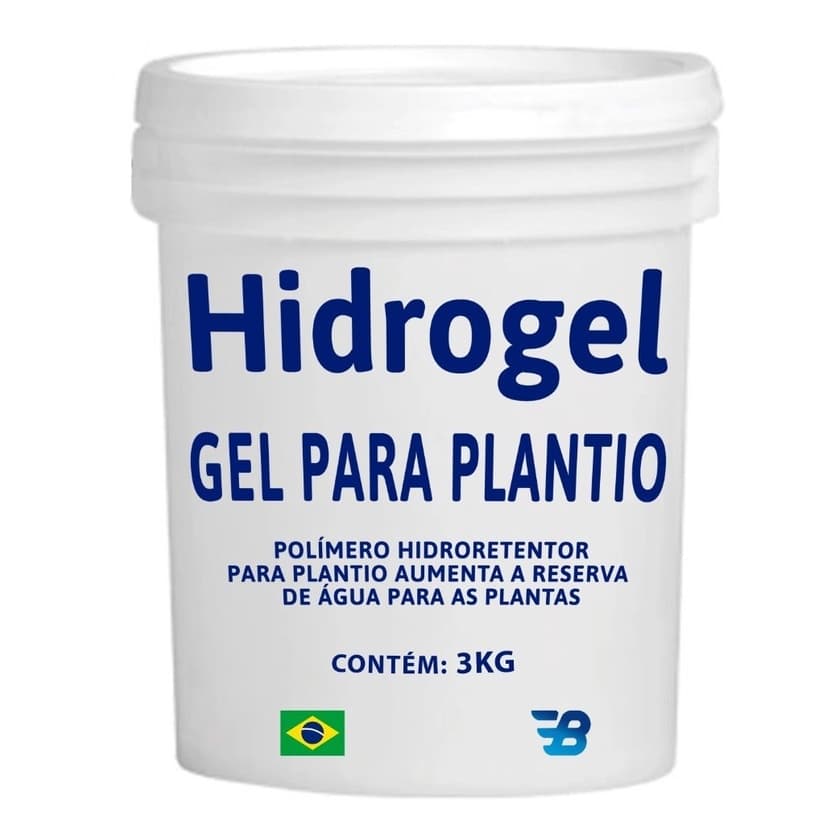 Gel De Plantio, hidrogel, gel Agrícola - 3 Kilos - O Melhor