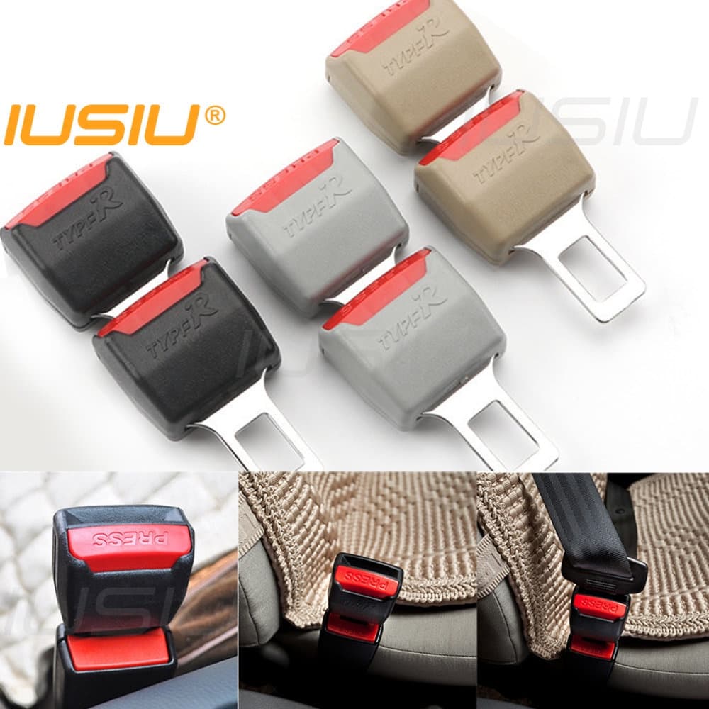 IUSIU Cinto De Segurança Do Carro Fivela De Extensão Cabeça Multifuncional Tomada Gratuita Extensor