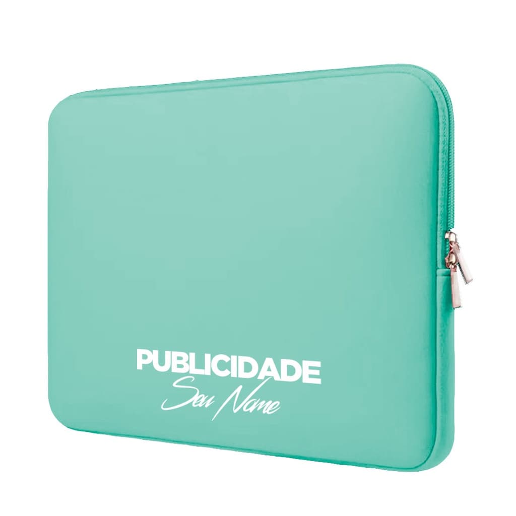 Capa Case Pasta Maleta Notebook Macbook Personalizada Neoprene 15.6/14.1/13.3/12.1/11.6/17.3/10.1 Publicidade 3