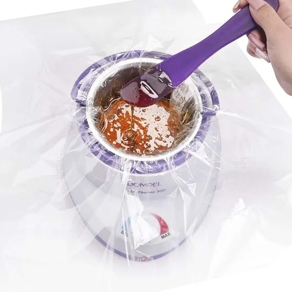 Plastico de Proteção para aquecedor NTFLEX cera Depila clean