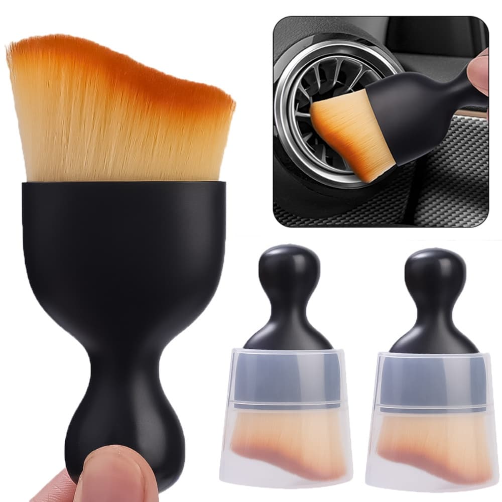 Limpeza Do Interior Carro Escova Macia Com Cobertura De Poeira/Teclado Escritório Em Casa Ferramenta De/Painel De Ventilação Ar Automóvel De Remoção Fendas Detalhes Curvas