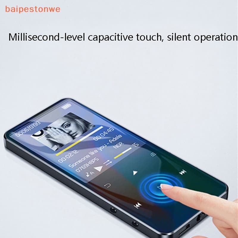 [MP4 Player Com Bluetooth Reprodutor De Chave De Toque Alto-Falante Embutido