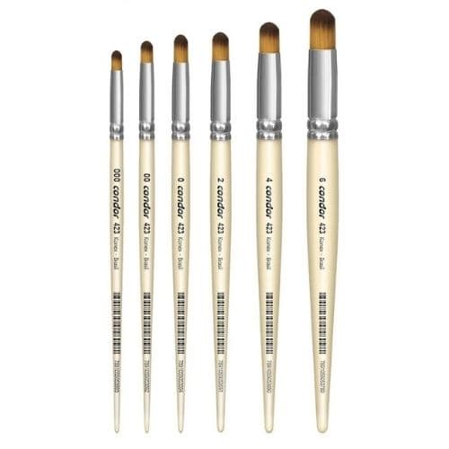 Pincel Redondo Pituá Ref. 423 CONDOR