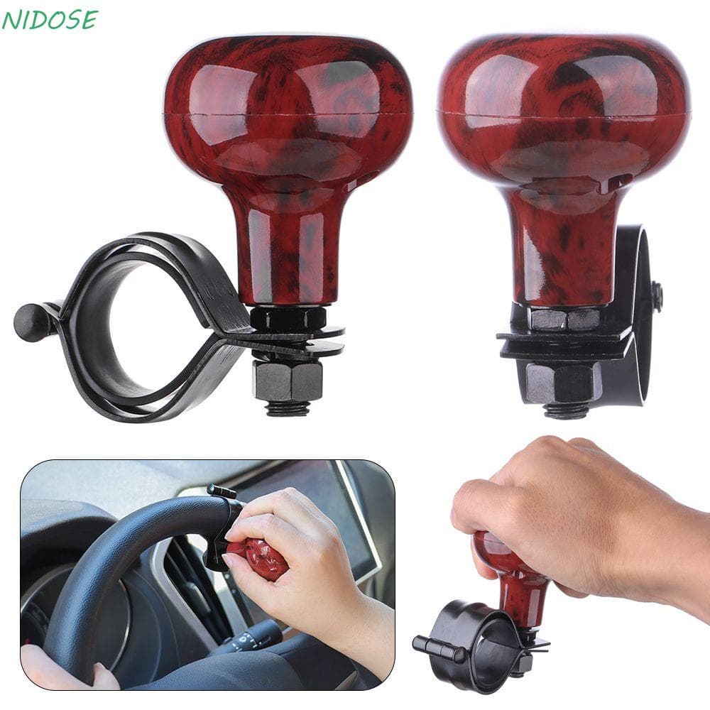 NIDOSE Volante Carro De Direção Bola Universal Punho De Fácil Giro