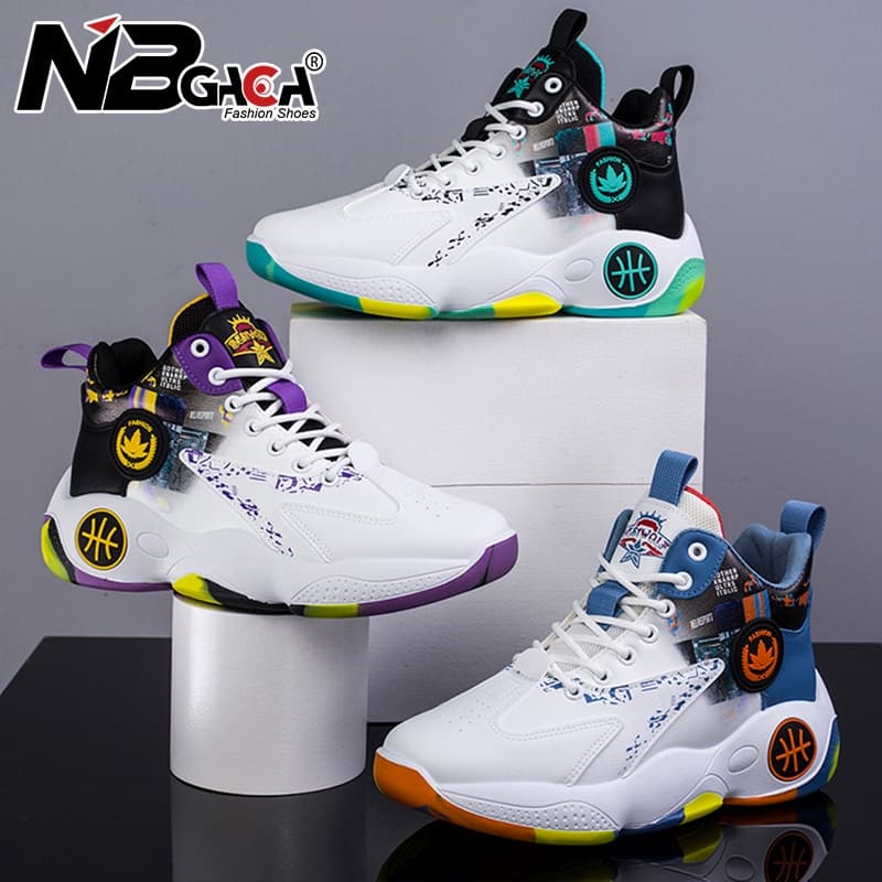 Homens Tênis De Alta Qualidade No Outono E Inverno Sapatos De Basquetebol Juvenil Resistentes Ao Desgaste Pai Esportivo