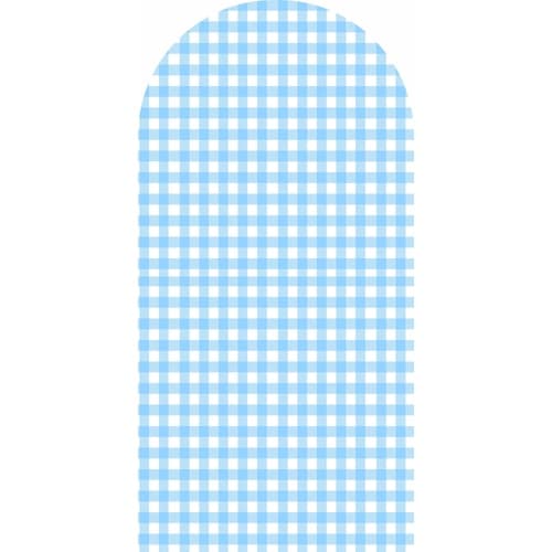 Painel Festa Decorativo Romano Xadrez 3D