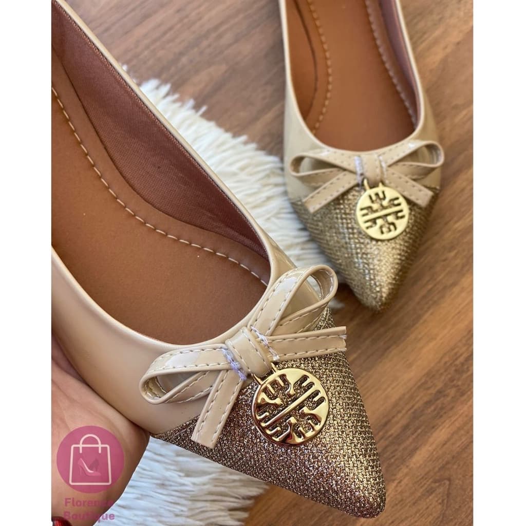 Sapatilha Feminina Bico Fino Rasteira S010