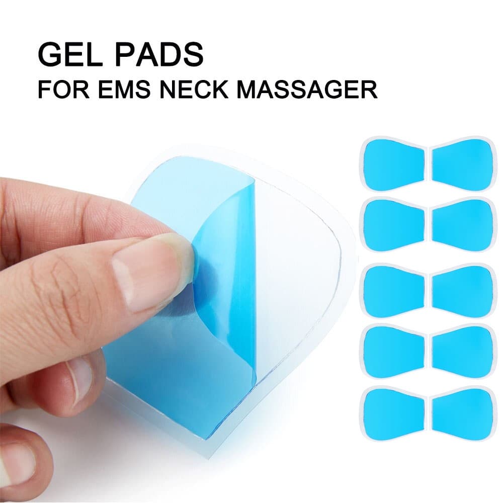 40/50Pcs Almofadas De Gel Para EMS Massageador De Pescoço Trainer Exercitador De Quadril Substituição Do Corporal Patch Muscle Stimulator Sticker Gels Acessórios